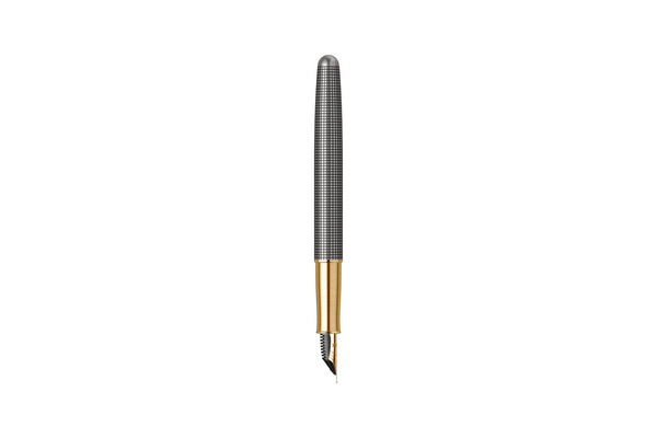 Parker Sonnet Royal Chiselled Silver Gold Trim - Main Image