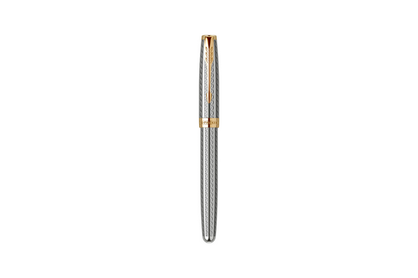 Parker Sonnet Royal Mistral Silver Gold Trim - Main Image