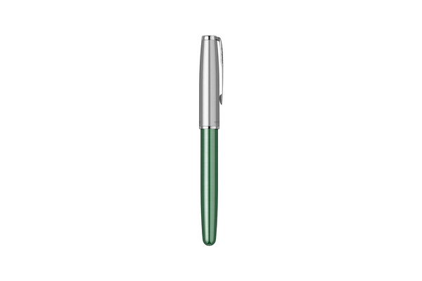 Parker - Sonnet Royal Sandblasted | Green - Silver Trim |