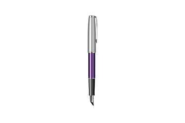 Parker - Sonnet Royal Sandblasted | Violet - Silver Trim |