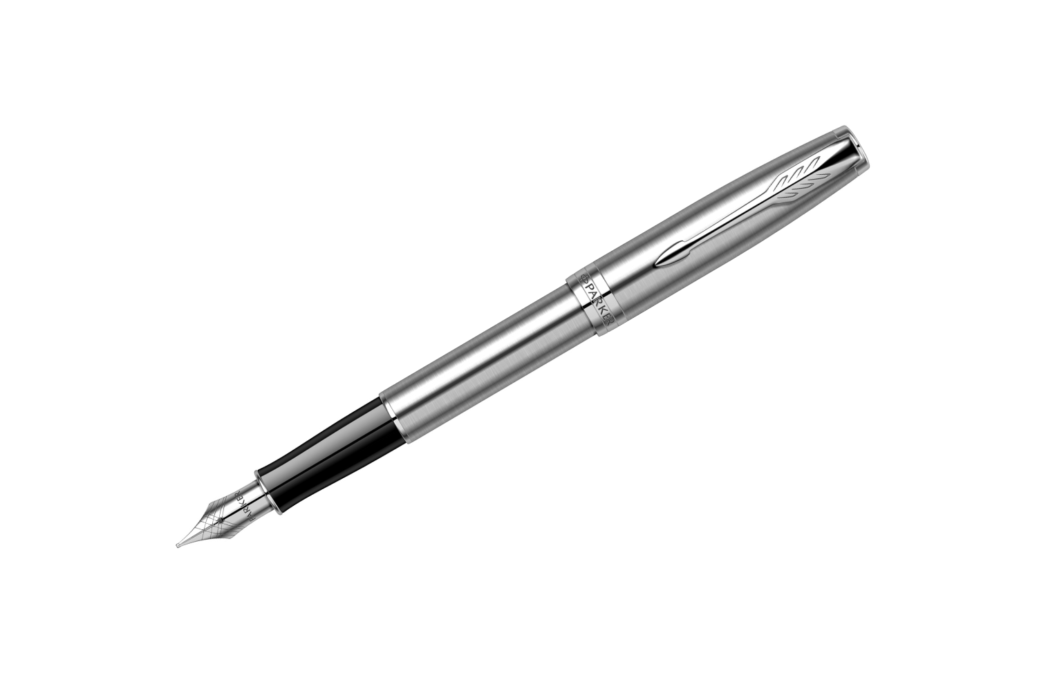 Parker - Sonnet Royal | Stainless Steel - Chrome Trim |