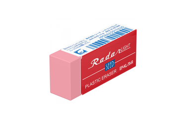 Seed - Radar Eraser Colorful Light EP-KL-70-R | Red