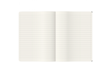 Clairefontaine -  Flying Spirit Ivory Lined Notebook | 96 pages - Black