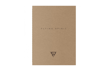 Clairefontaine -  Flying Spirit Ivory Lined Notebook | 96 pages - Beige