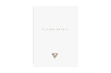 Clairefontaine -  Flying Spirit Ivory Lined Notebook | 96 pages - White
