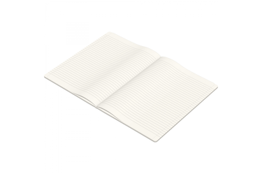 Clairefontaine -  Triomphe A4 Ivory Lined Notebook | 96 pages - Platinum Black