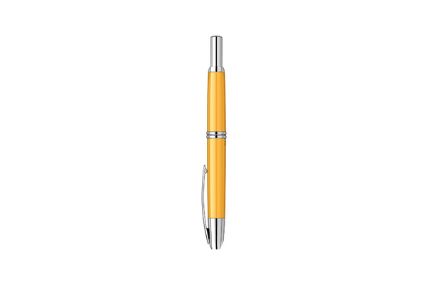 Fountain Pens  Pilot Vanishing Point - Yellow with Rhodium