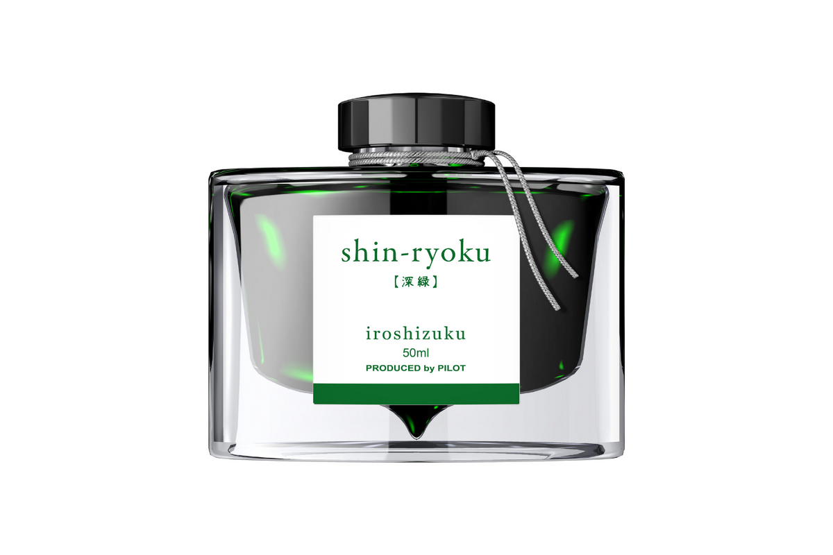 Pilot Iroshizuku Mürekkep Shin ryoku Yeşil INK 50 SHR E Pilot Iroshizuku Mürekkep Shin ryoku Yeşil INK 50 SHR E