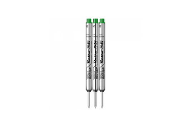 Retro 51 - Capless Green Pen Refill - Medium - 3 pieces