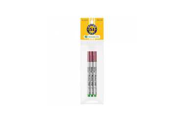 Retro 51 - Capless Green Pen Refill - Medium - 3 pieces