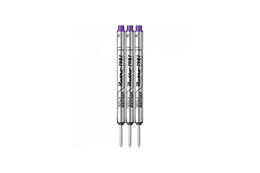 Retro 51 - Capless Purple Pen Refill - Medium - 3 pieces