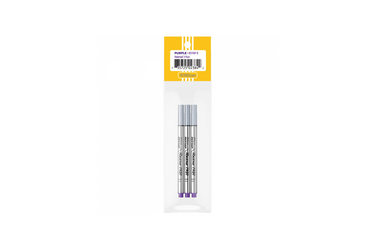 Retro 51 - Capless Purple Pen Refill - Medium - 3 pieces