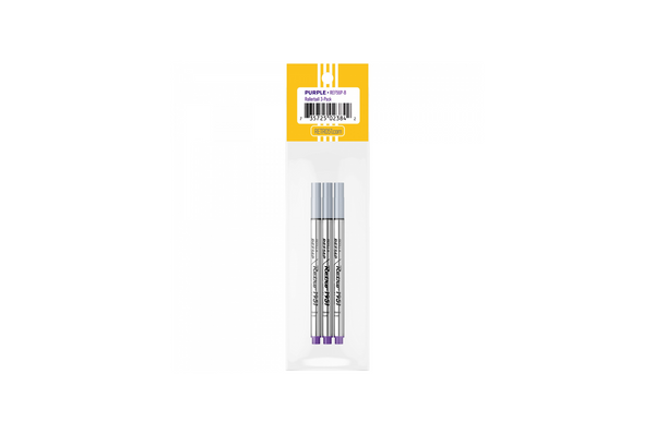 Retro 51 - Capless Purple Pen Refill - Medium - 3 pieces
