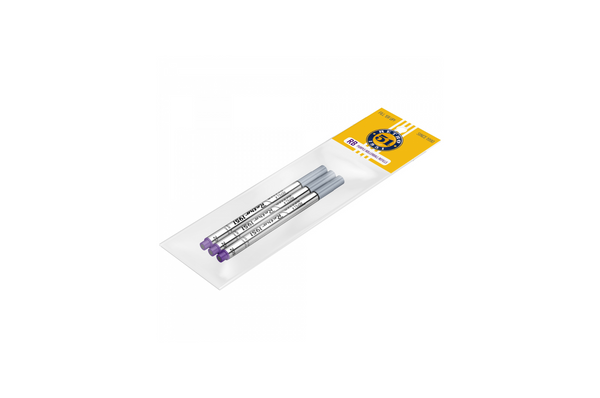 Retro 51 - Capless Purple Pen Refill - Medium - 3 pieces