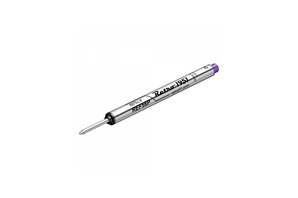 Retro 51 Capless Purple Rollerball Refill Medium single piece