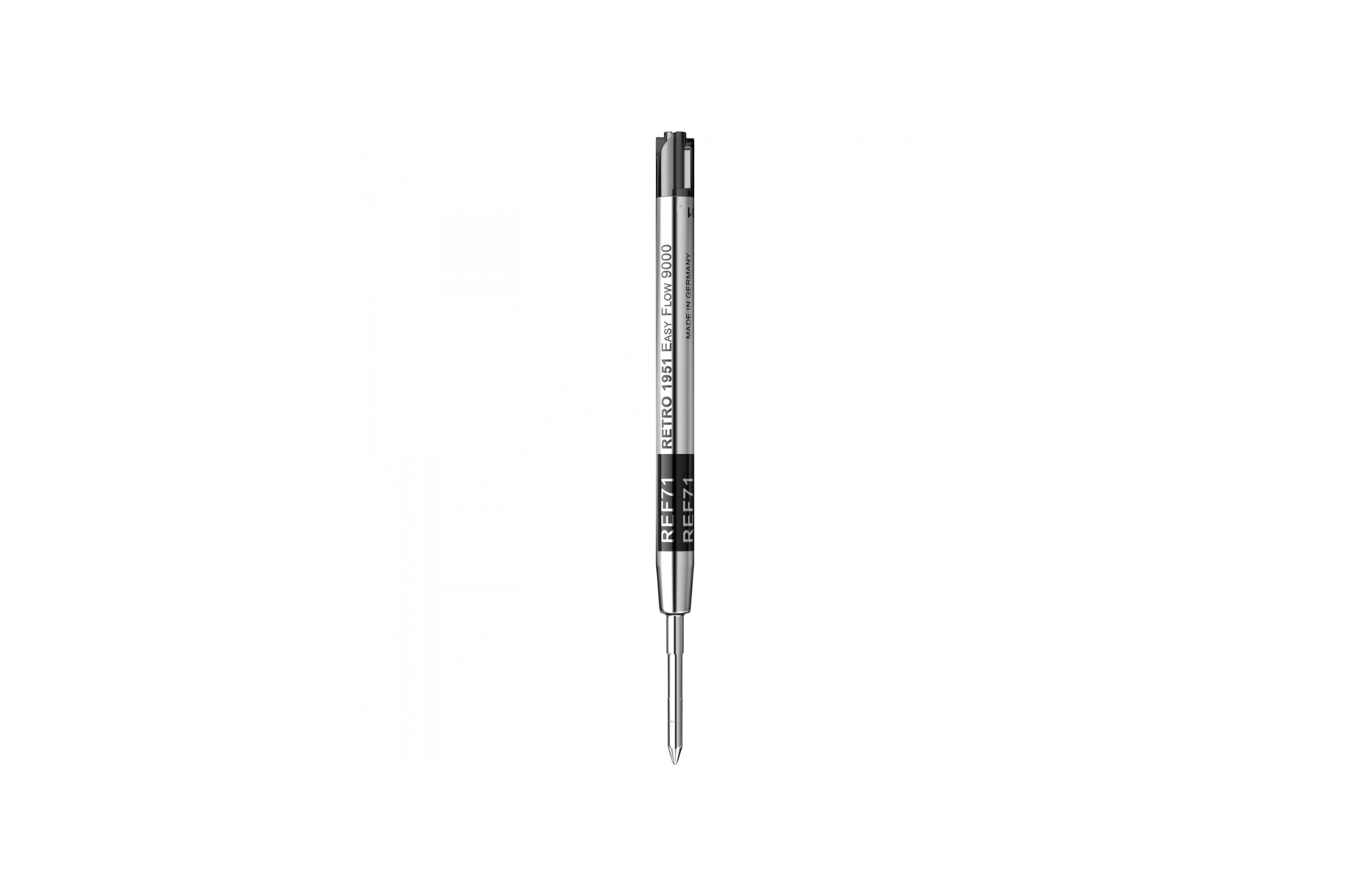 Retro 51 - Easy Flow 9000 Black Ballpoint Pen Refill - Medium - single piece