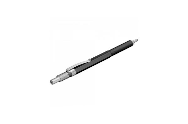 Retro 51 - Hex-O-Matic | Ballpoint pen - Black CT