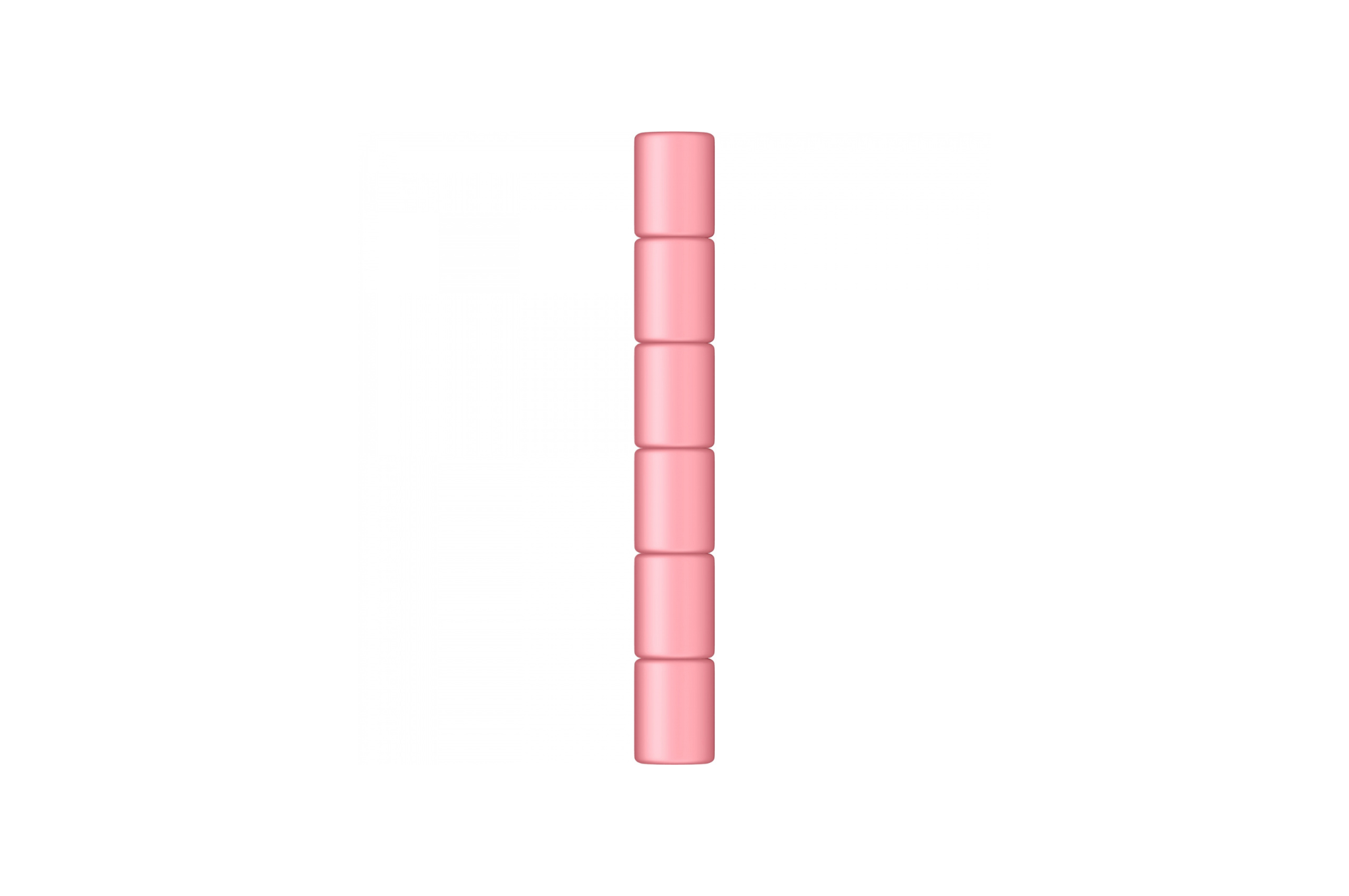 Retro 51 - Pink Eraser for Tornado Pencil - 6 pieces