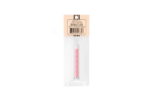 Retro 51 - Pink Eraser for Tornado Pencil - 6 pieces