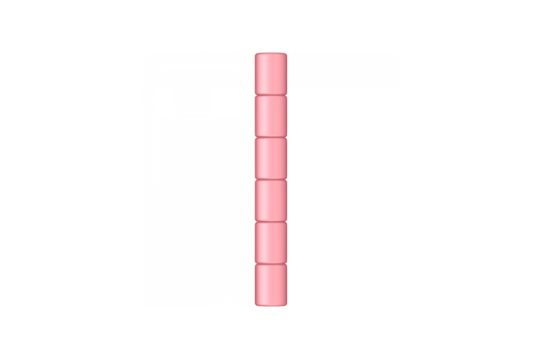 Retro 51 - Pink Eraser for Tornado Pencil - 6 pieces