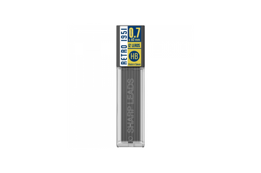 Retro 51 -  0.7 HB Pencil Leads Refill | Pack of 12 |