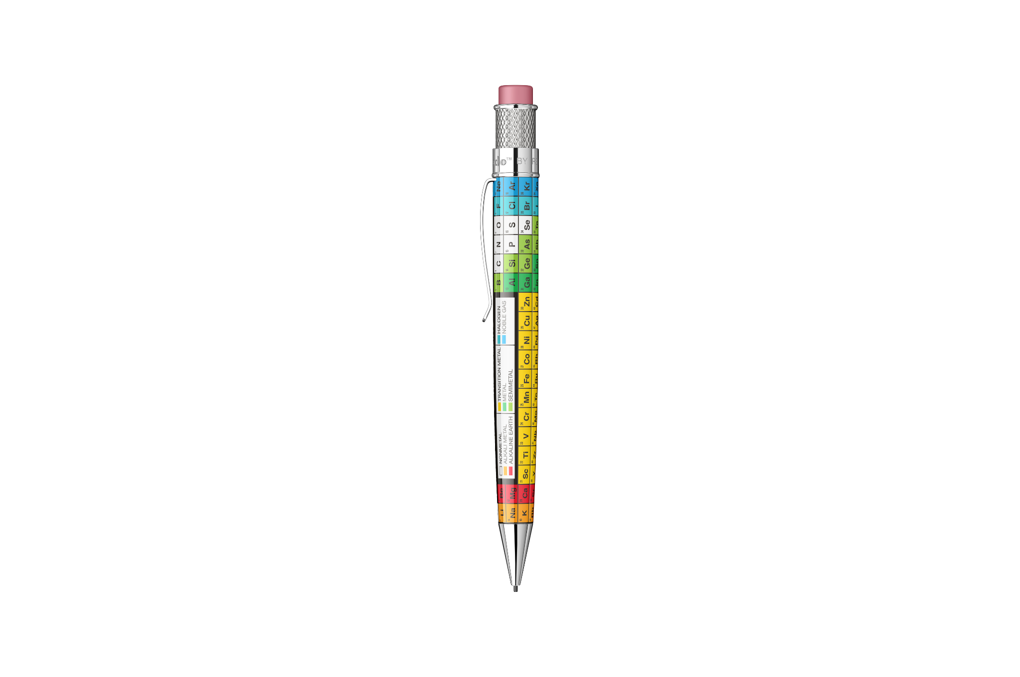 Retro 51 - Tornado Vintage Metalsmith | Pencil - Dmitri Periodic Table CT