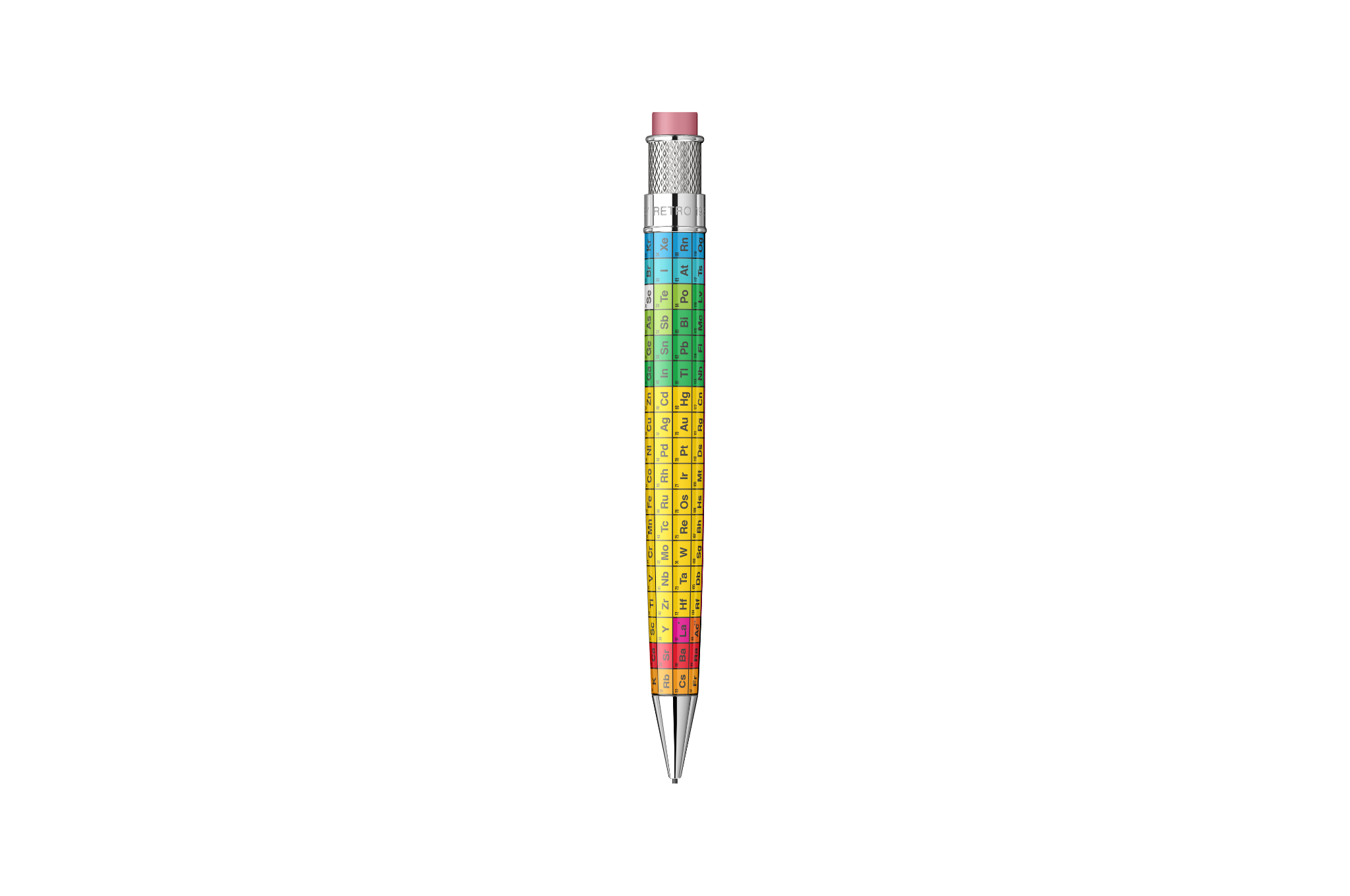 Retro 51 - Tornado Vintage Metalsmith | Pencil - Dmitri Periodic Table CT