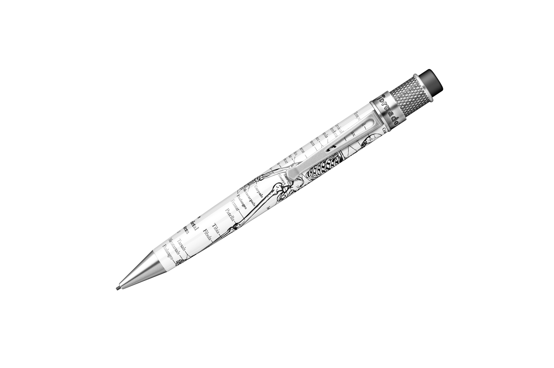 Retro 51 - Tornado Vintage Metalsmith | Pencil - Dr. Gray Skeleton