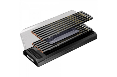Tombow - MONO 100 Black 7H Graphite Pencils | Set of 12