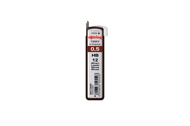 Rotring -  Tikky 0.5 HB Pencil Leads Refill | Pack of 12 |