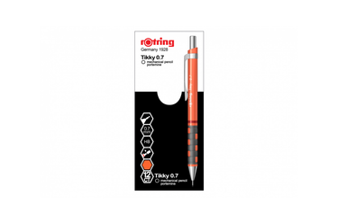 Rotring - Tikky III Neon Mechanical Pencil | 0.7 Orange