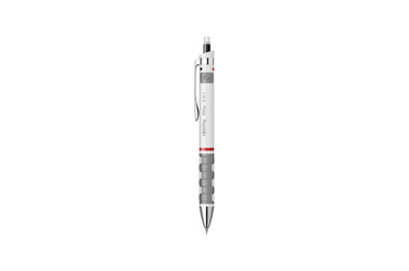 Rotring - Tikky III Trio Pen 3 in 1 Ballpoint & Mechanical Pencil | 0.7 White