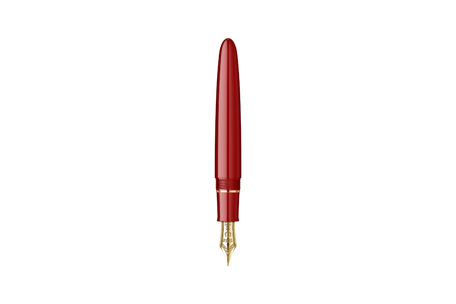 Sailor - King of Pens Ringless Urushi | Crimson Red - Gold Trim |
