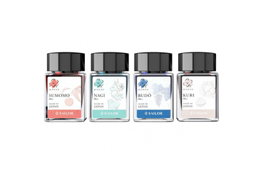 Sailor - Manyo | Sumomo - Nagi - Budo - Kuri  | Set of 4 x 20 ml ink