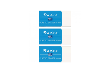Seed - Radar S-Mini Graphite Eraser | 3 pieces