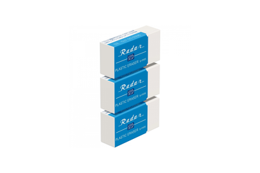 Seed - Radar S-Mini Graphite Eraser | 3 pieces