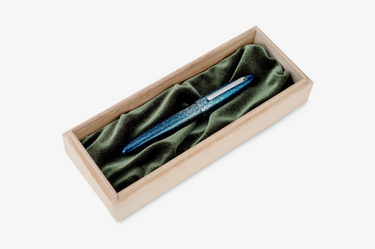 Taccia - Galactic Gems Urushi Fountain Pen | Blue Galaxy