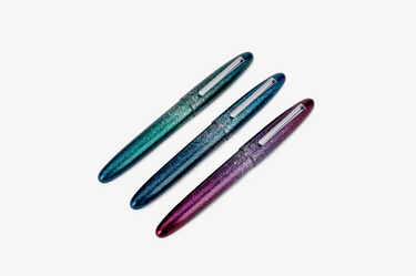 Taccia - Galactic Gems Urushi Fountain Pen | Blue Galaxy
