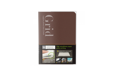 Taccia Logical Prime Grid - Brown Notebook