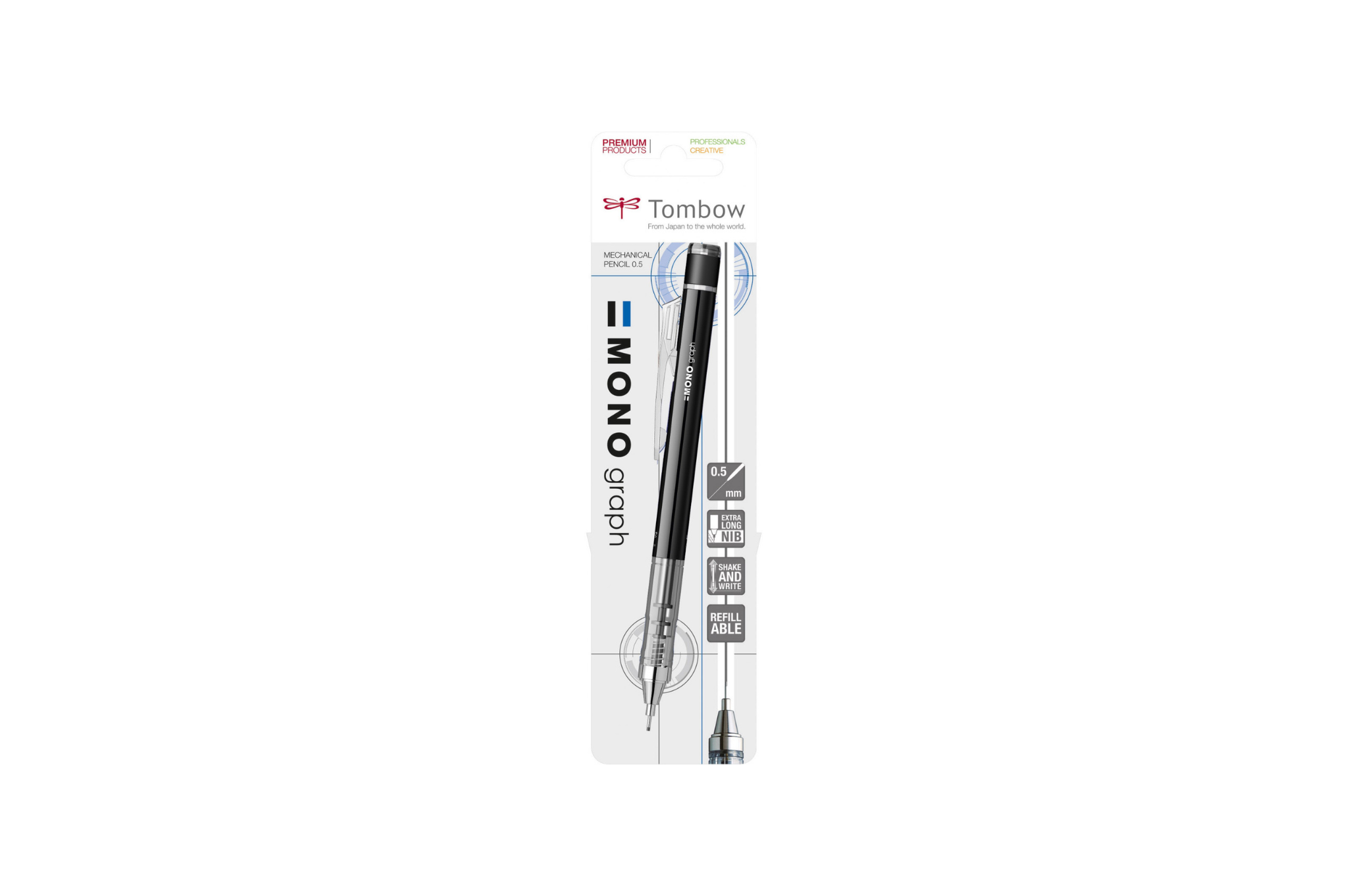 Tombow - Mono Graph Pencil | Black 0.5