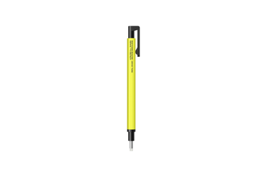 Tombow -  Mono Zero Neon Yellow | Round Tip Mechanical Eraser