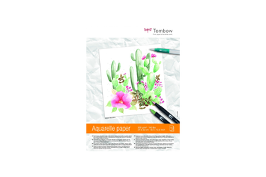 Tombow - Aquarelle Paper | 24 x 32 cm | 300g mp - 15 sheets