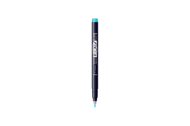 Tombow - Fudenosuke Hard Small Tip Calligraphy Pen | Neon 96 Blue