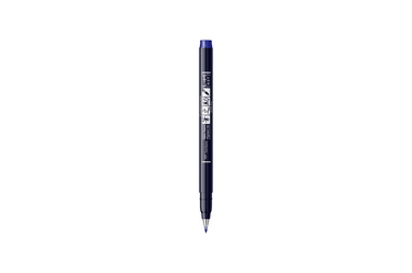 Tombow - Fudenosuke Hard Small Tip Calligraphy Pen | Vivid 15 Blue
