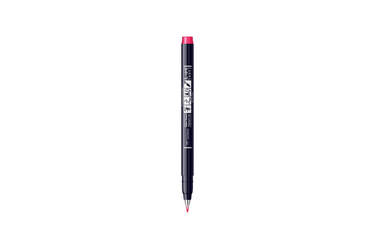 Tombow - Fudenosuke Hard Small Tip Calligraphy Pen | Vivid 22 Pink