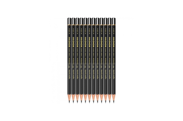 Tombow - MONO 100 Black 5B Graphite Pencils | Set of 12