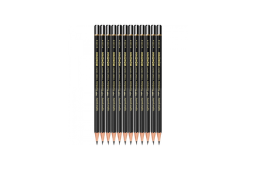 Tombow - MONO 100 Black 5H Graphite Pencils | Set of 12