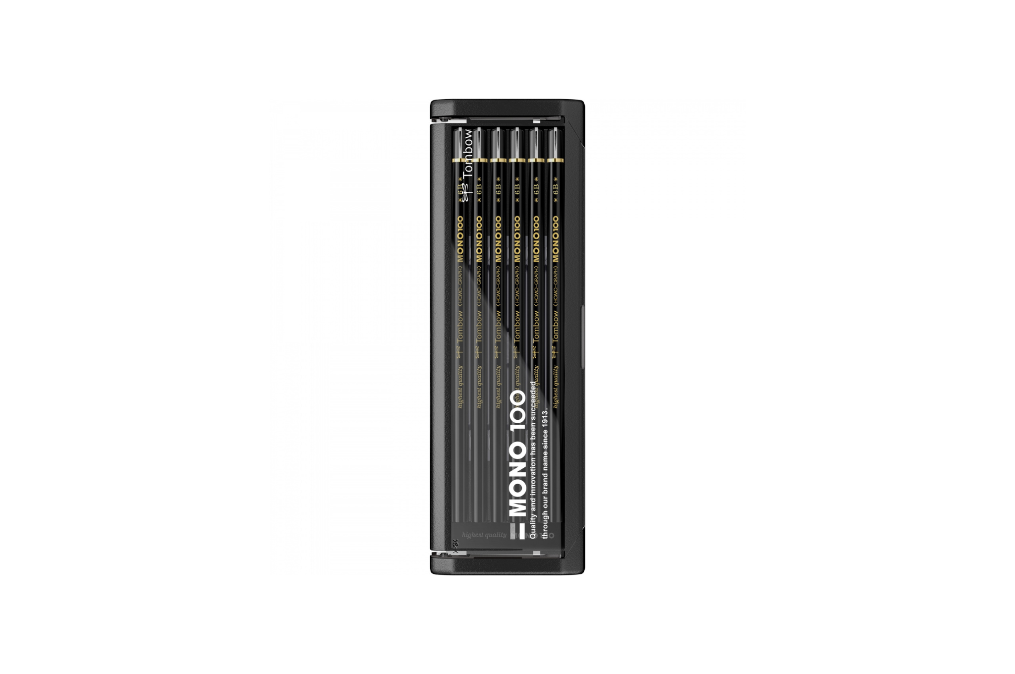 6b Graphite Tombow - MONO 100 Black 6B Graphite Pencils | Set of 12 – Pen Venture ...