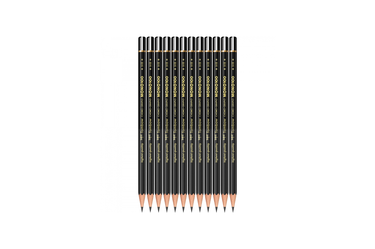 Tombow - MONO 100 Black 9H Graphite Pencils | Set of 12