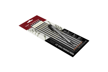 Tombow - Mono Drawing Pencil 2H to 6B | Black - Set of 6